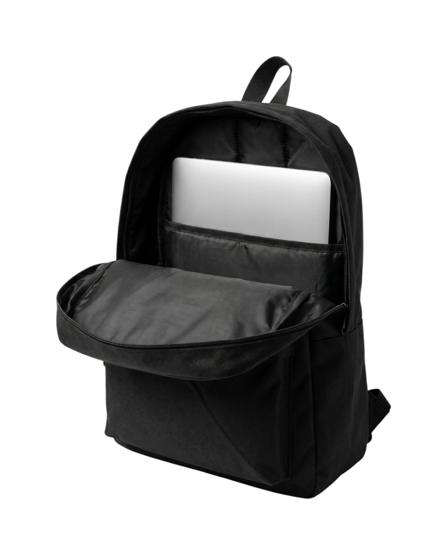 Bolso Morral Unisex - Negro y Beige (Malu)