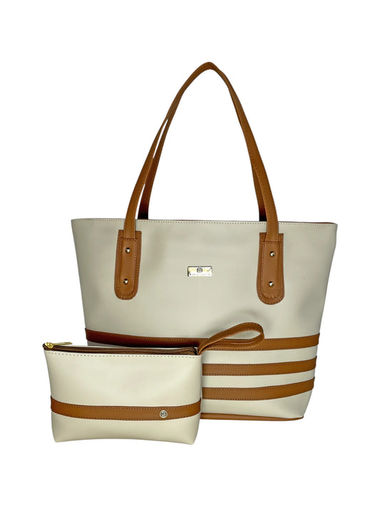 Bolso Tote Cartera Grande con Cosmetiquera Maya