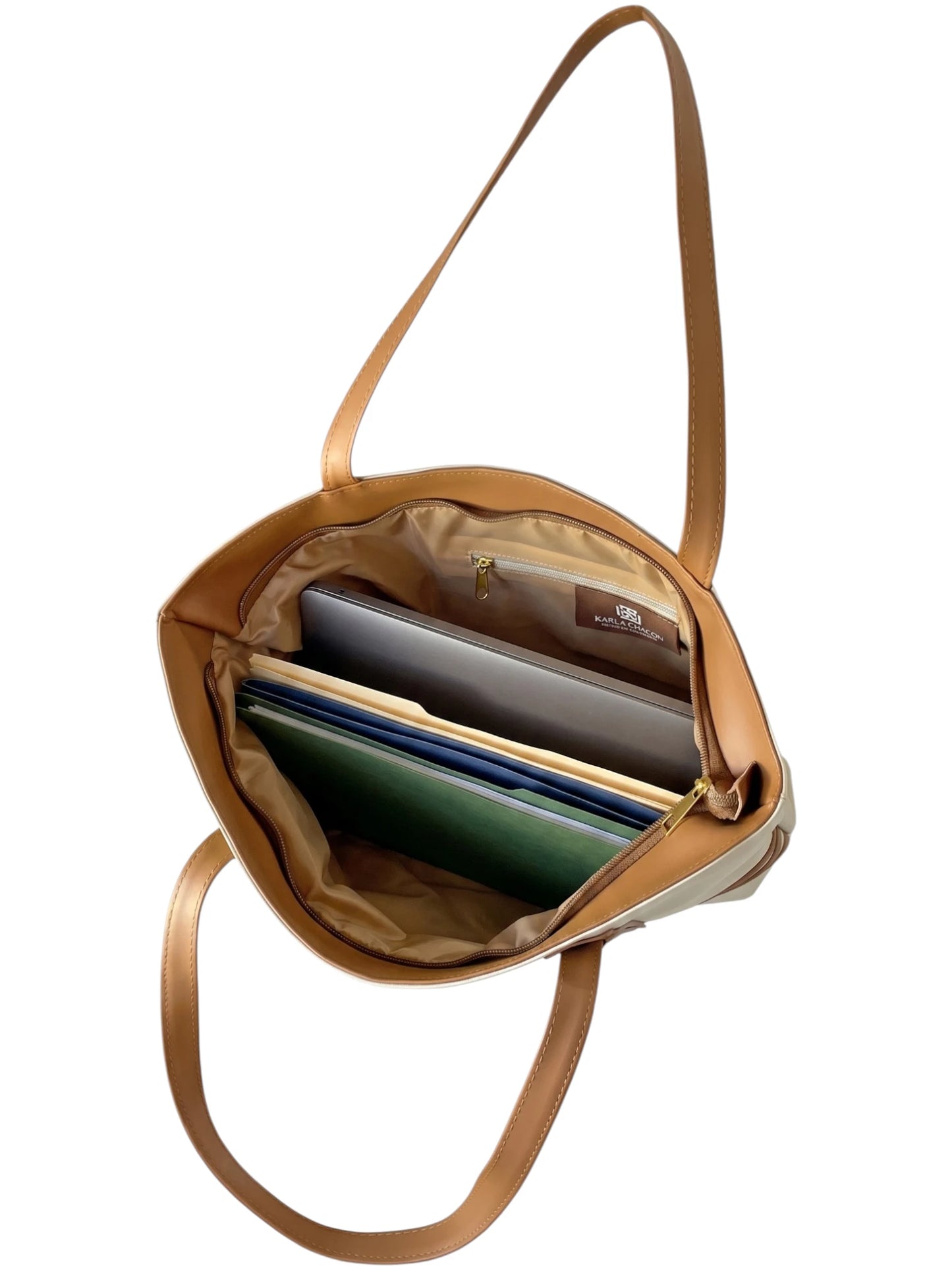 Bolso Tote Cartera Grande con Cosmetiquera Maya