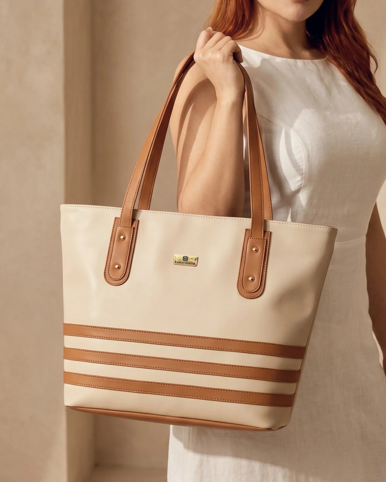 Bolso Tote Cartera Grande con Cosmetiquera Maya