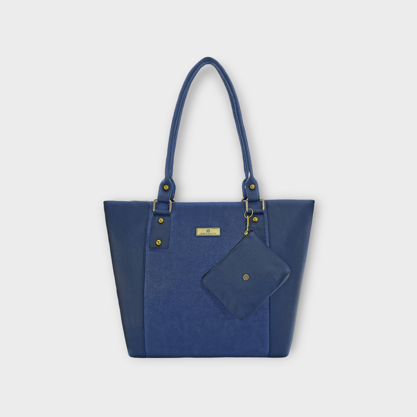 Cartera Mila Azul con Accesorio