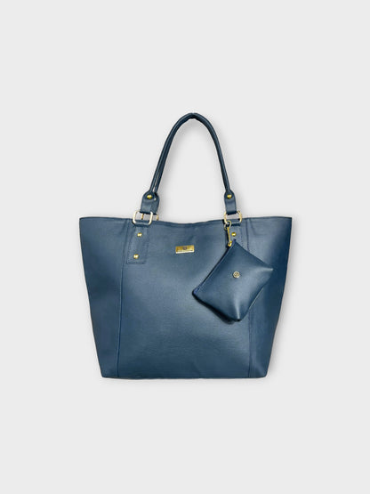 Cartera Mila Azul con Accesorio