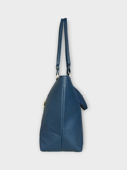 Cartera Mila Azul con Accesorio