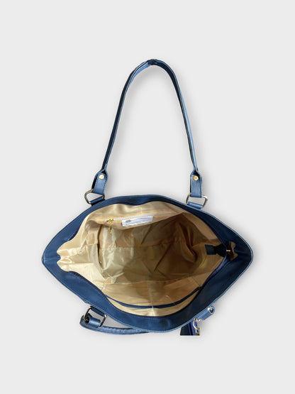 Cartera Mila Azul con Accesorio