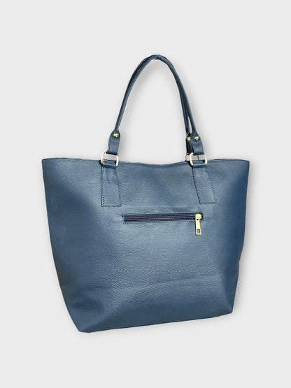 Cartera Mila Azul con Accesorio