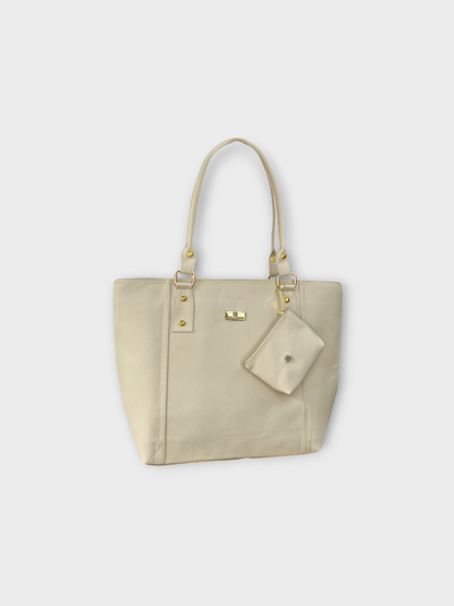 Cartera Mila Beige con Monedero