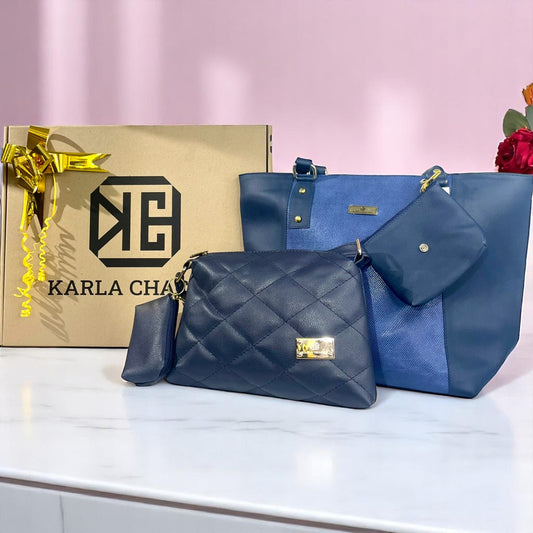 Combo Día de la Madre | Bolso Tote + Monedero + Manos Libres