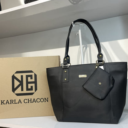 Cartera Mila Negro con Accesorio