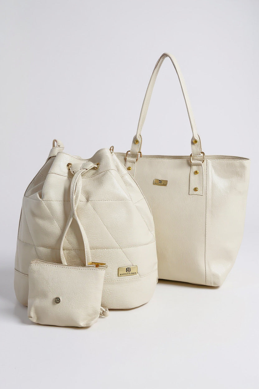 Set de bolsos para mujer - Bolso tote, bolso manos libres, monedero y Envío Gratis