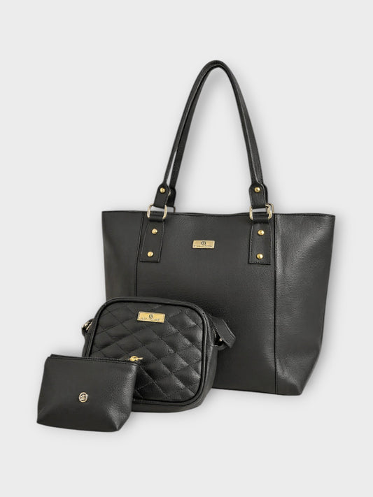 Set de bolsos para mujer - Bolso tote, bolso manos libres, monedero y Envío Gratis