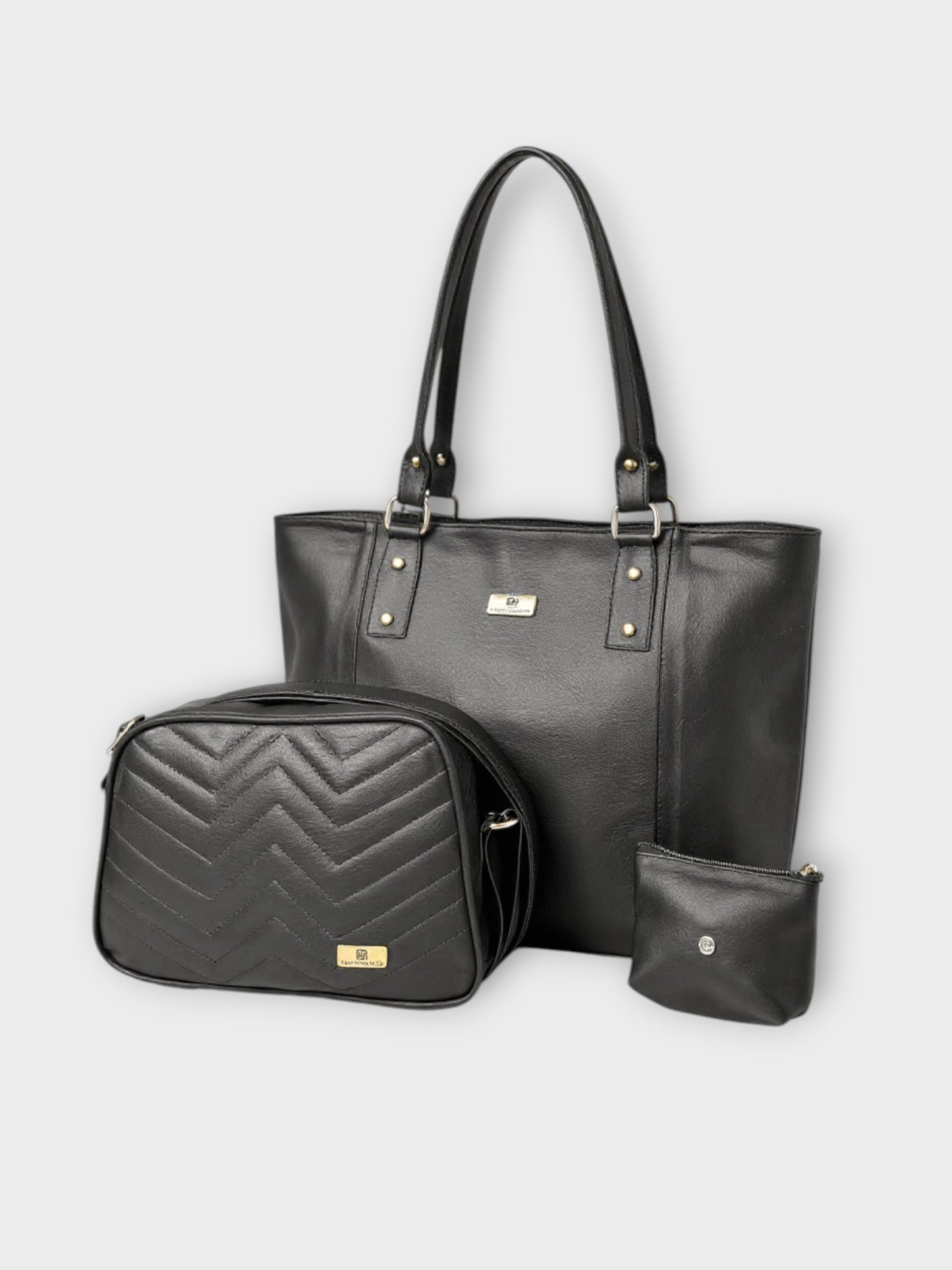 Set de bolsos para mujer - Bolso tote, bolso manos libres, monedero y Envío Gratis