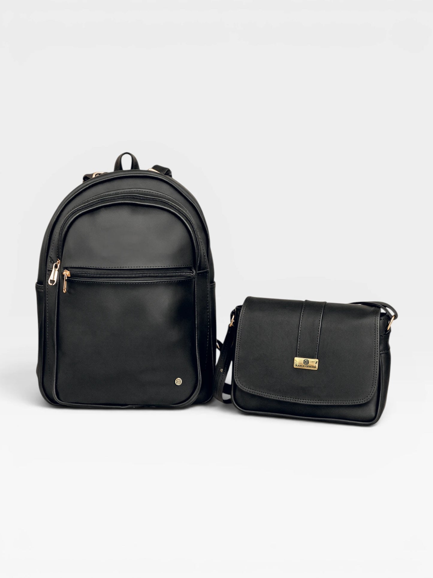 Set Dos Piezas Morral + Bandolera — Moka & Lady