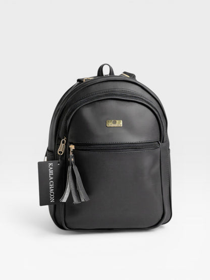 Bolso Morral Mediano Negro (Moka)