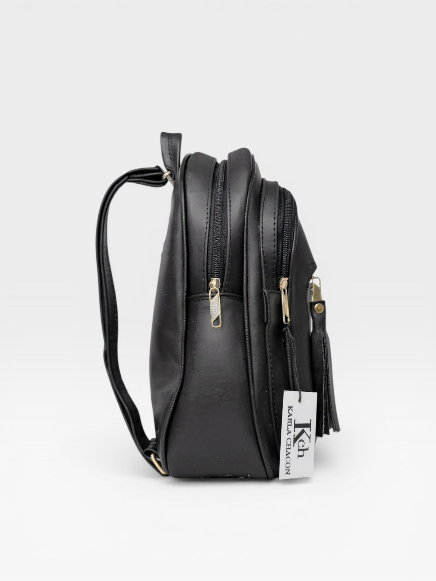 Bolso Morral Mediano Negro (Moka)