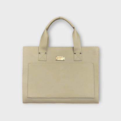 Bolso Maletín Ejecutivo Para portatil Mona Negro y Beige + Envío Gratis