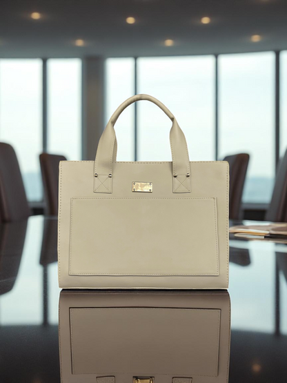 Bolso Maletín Ejecutivo Para portatil Mona Negro y Beige + Envío Gratis