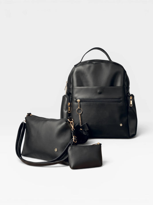 Set Tres Piezas Morral + Bandolera + Monedero — Naty & Cuba