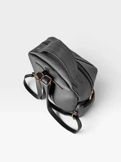 Bolso Morral Estructurado Mediano Negro (Naty)