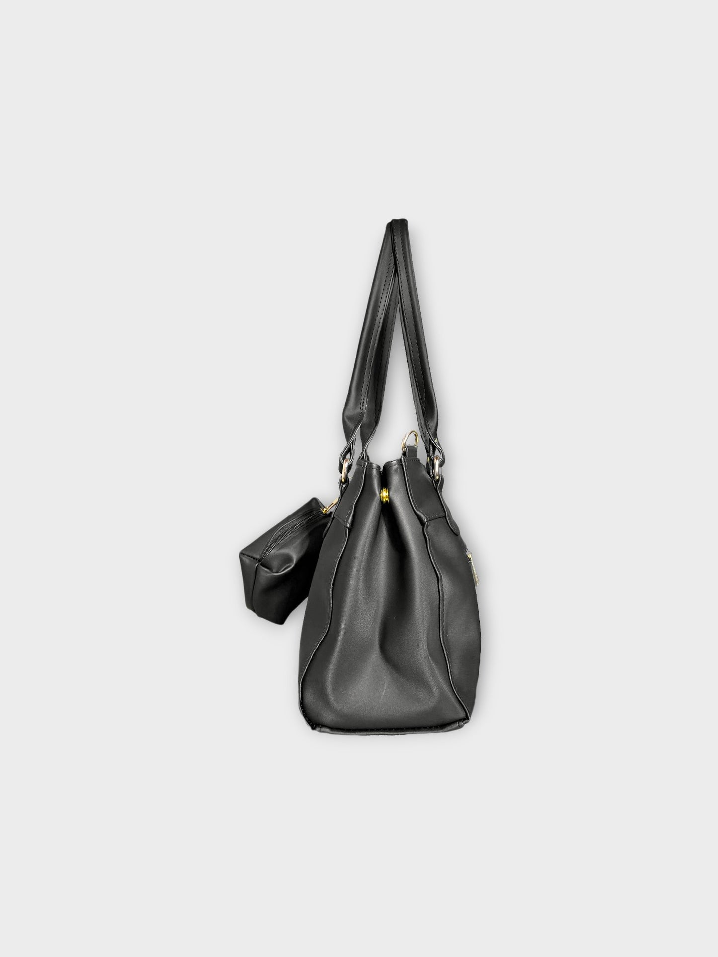 Bolso Naza Negro y Beige