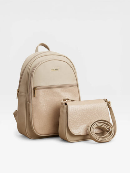 Set dos piezas Combo Morral Nely + Manos Libres Lara