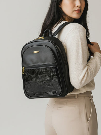 Set dos piezas Combo Morral Nely + Bolso Evah