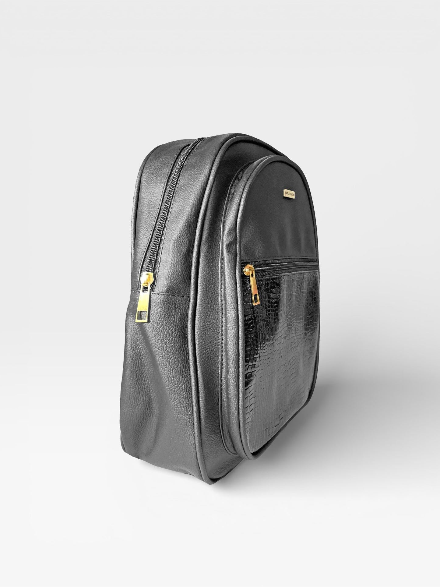 Morral Casual Nely - Negro y Beige
