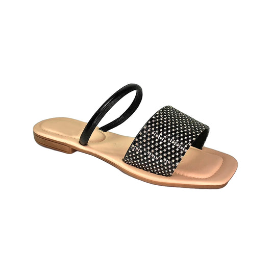 Sandalia Plana Noelia Negro 35 - 36