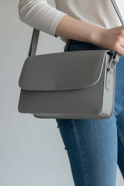 Bolso Manos Libres Casual Nova Gris