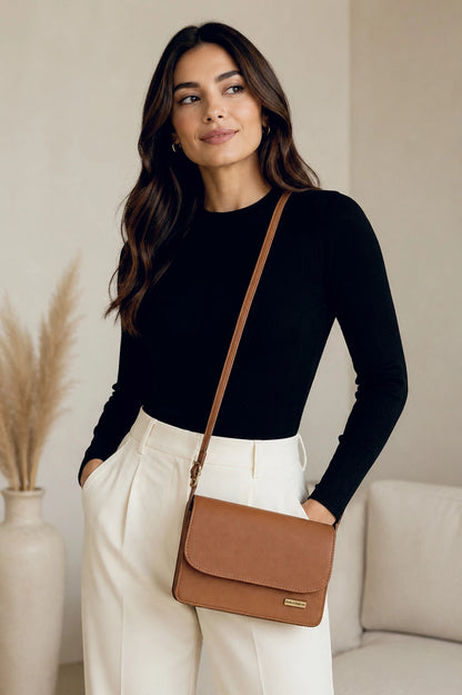 Bolso Bandolera Manos Libres - Azul, Gris, Beige, Blanco y Miel (Nova)