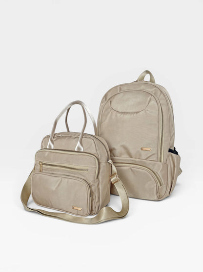 Set Dos Piezas Morral + Bolso Mediano — Oana & Elen