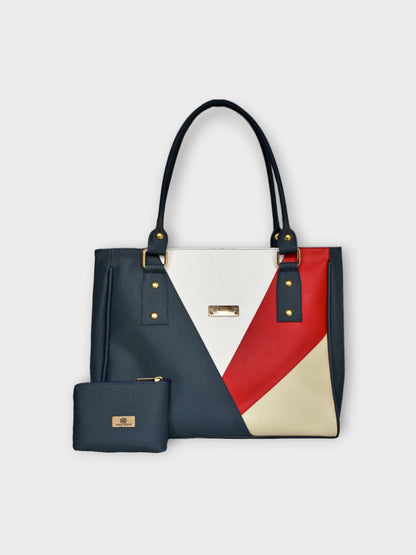 Cartera Olga Azul con Accesorio