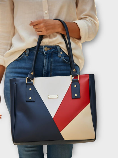 Cartera Olga Azul con Accesorio