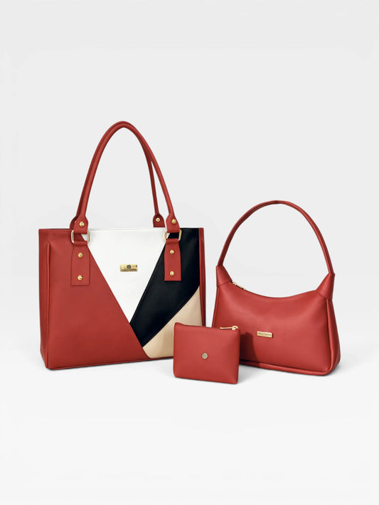 Set Tres Piezas Tote + Baguette + Monedero — Olga & Praga