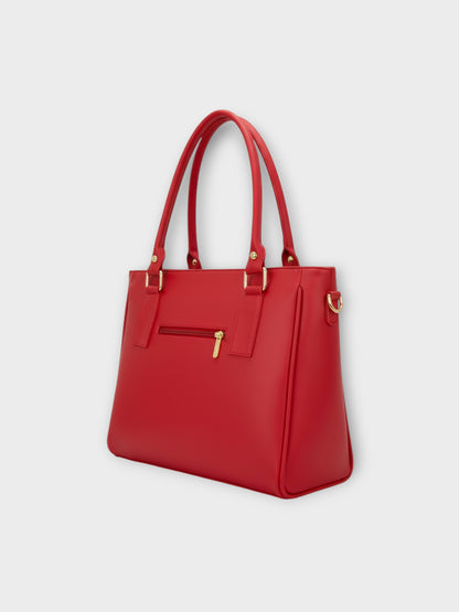 Cartera Olga Rojo con Accesorio