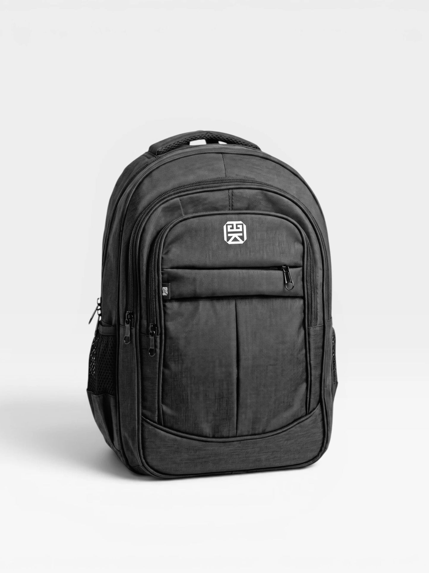 Bolso Morral Grande para portatil - Negro y Azul (Owen)