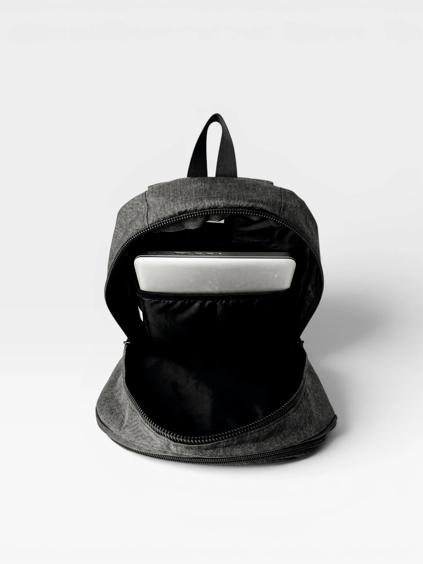 Bolso Morral Grande para portatil - Negro y Azul (Owen)