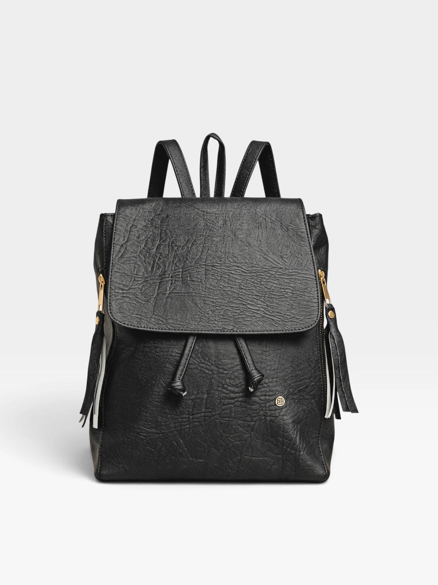 Morral Casual Doble Compartimento con Solapa — Pace Negro