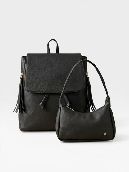 Set dos piezas Combo Morral Pace + Bolso de Hombro Praga