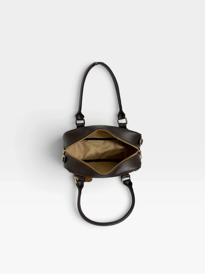 Bolso Boston de Mano con Strap y accesorio — Pau