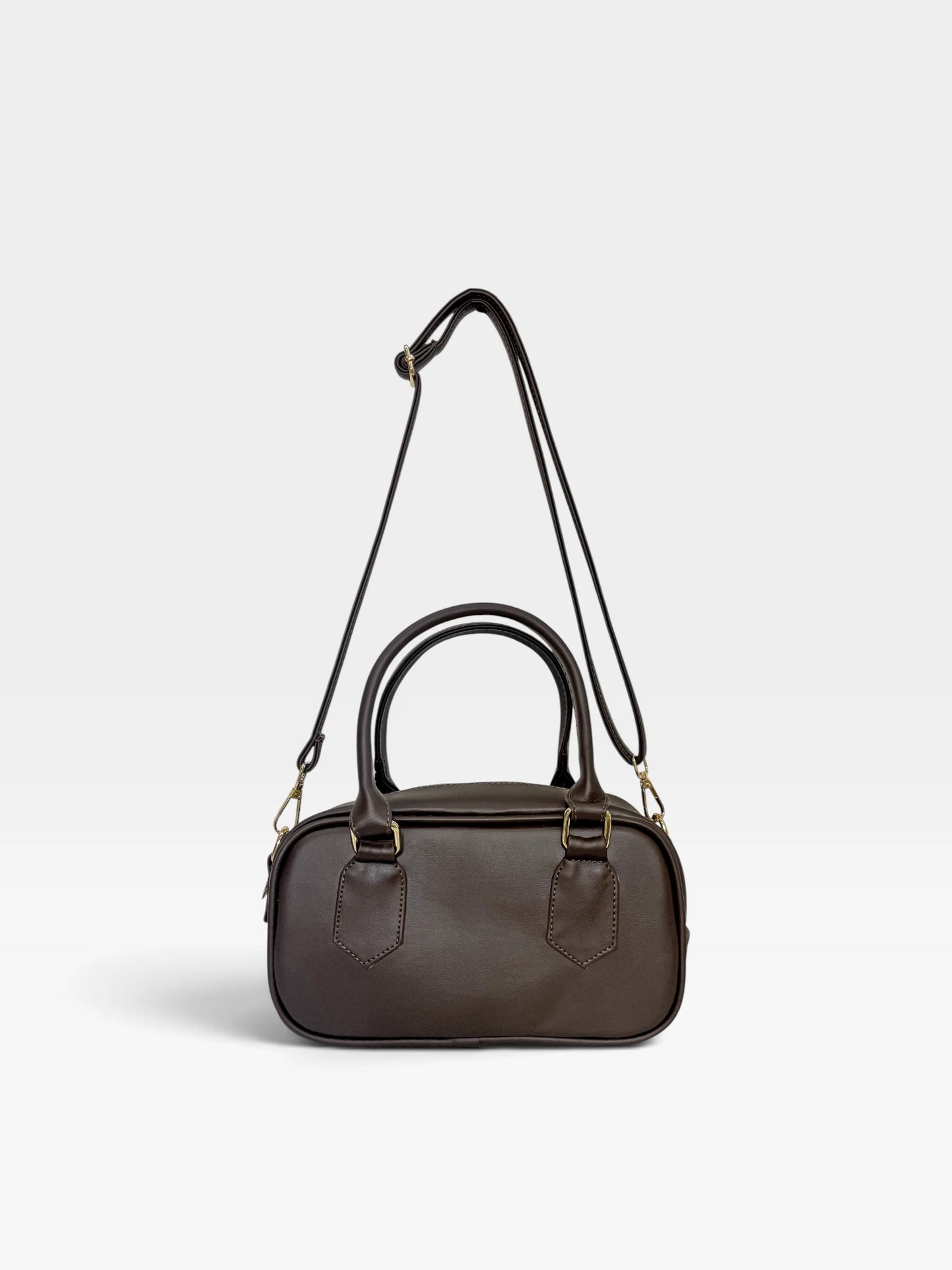 Bolso Boston de Mano con Strap y accesorio — Pau