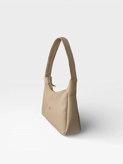 Bolso Cartera De Hombro Pequeña - Negro, Marron y Rojo (Praga)