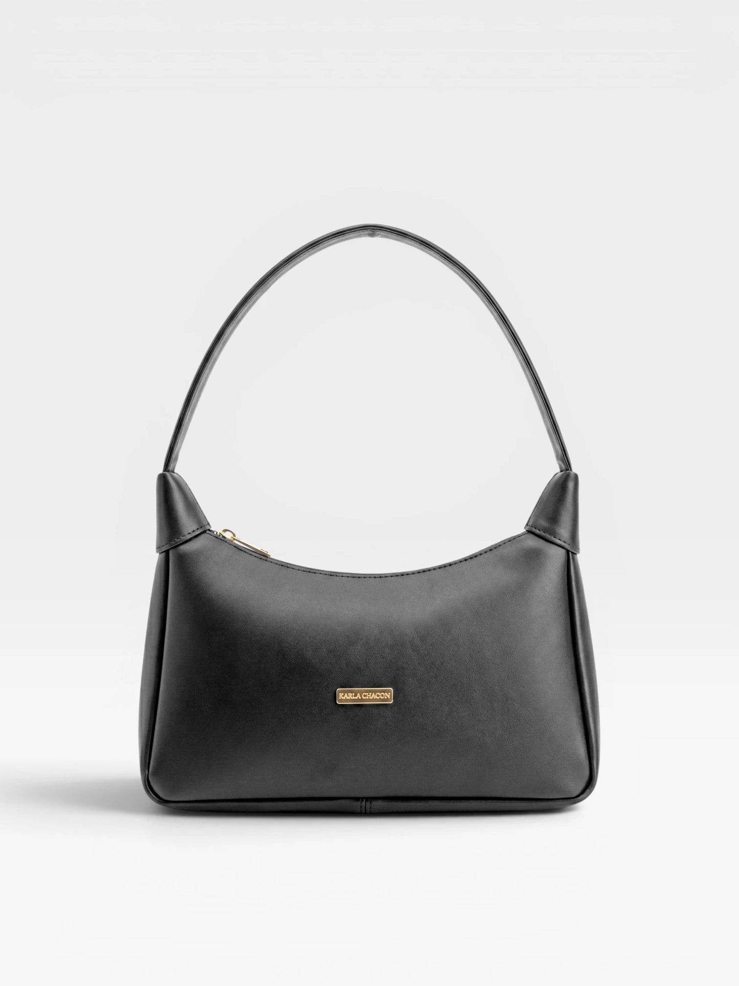 Bolso Cartera De Hombro Pequeña - Negro, Marron y Rojo (Praga)