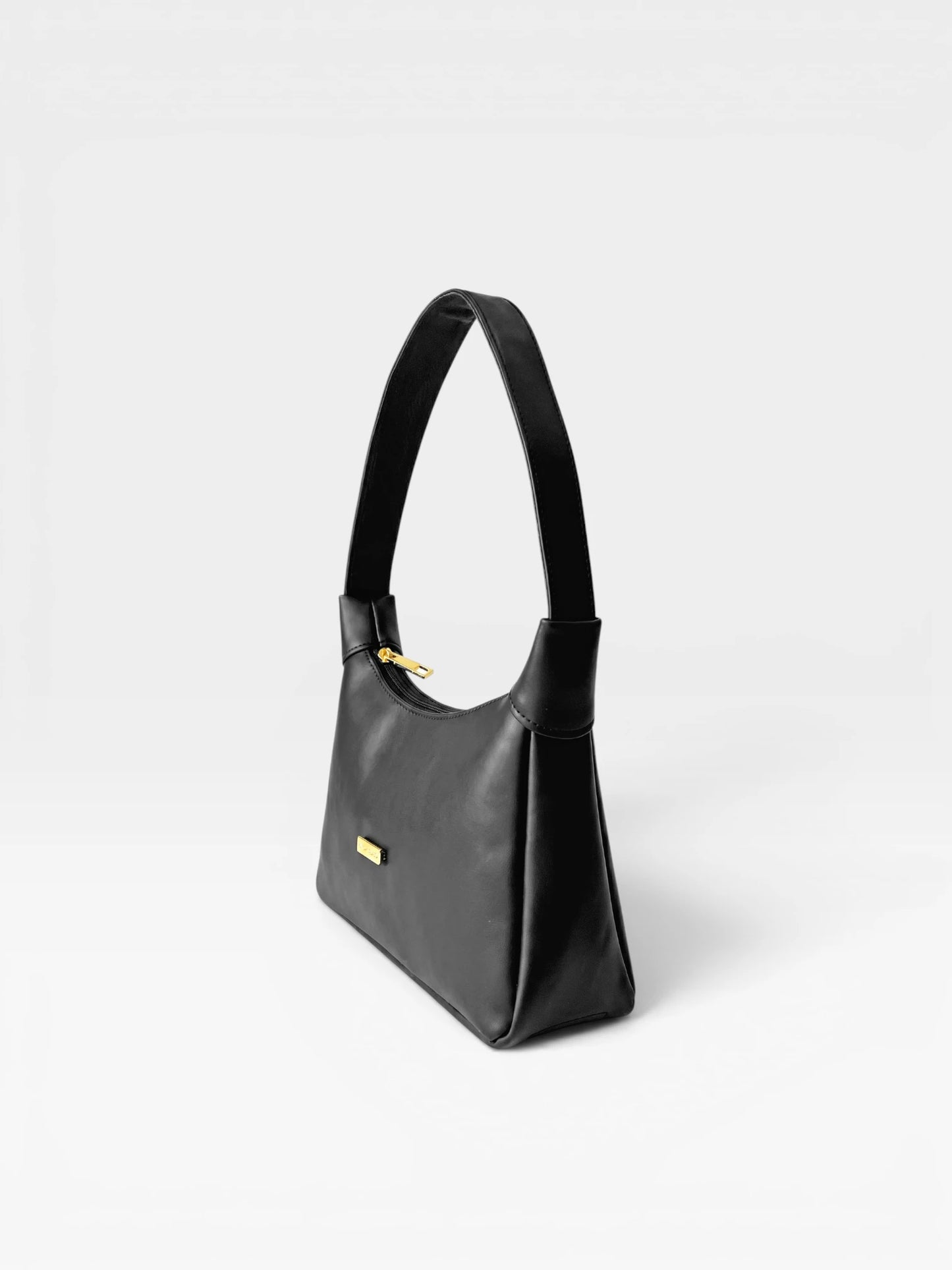 Bolso Cartera De Hombro Pequeña - Negro, Marron y Rojo (Praga)
