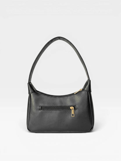 Bolso Cartera De Hombro Pequeña - Negro, Marron y Rojo (Praga)