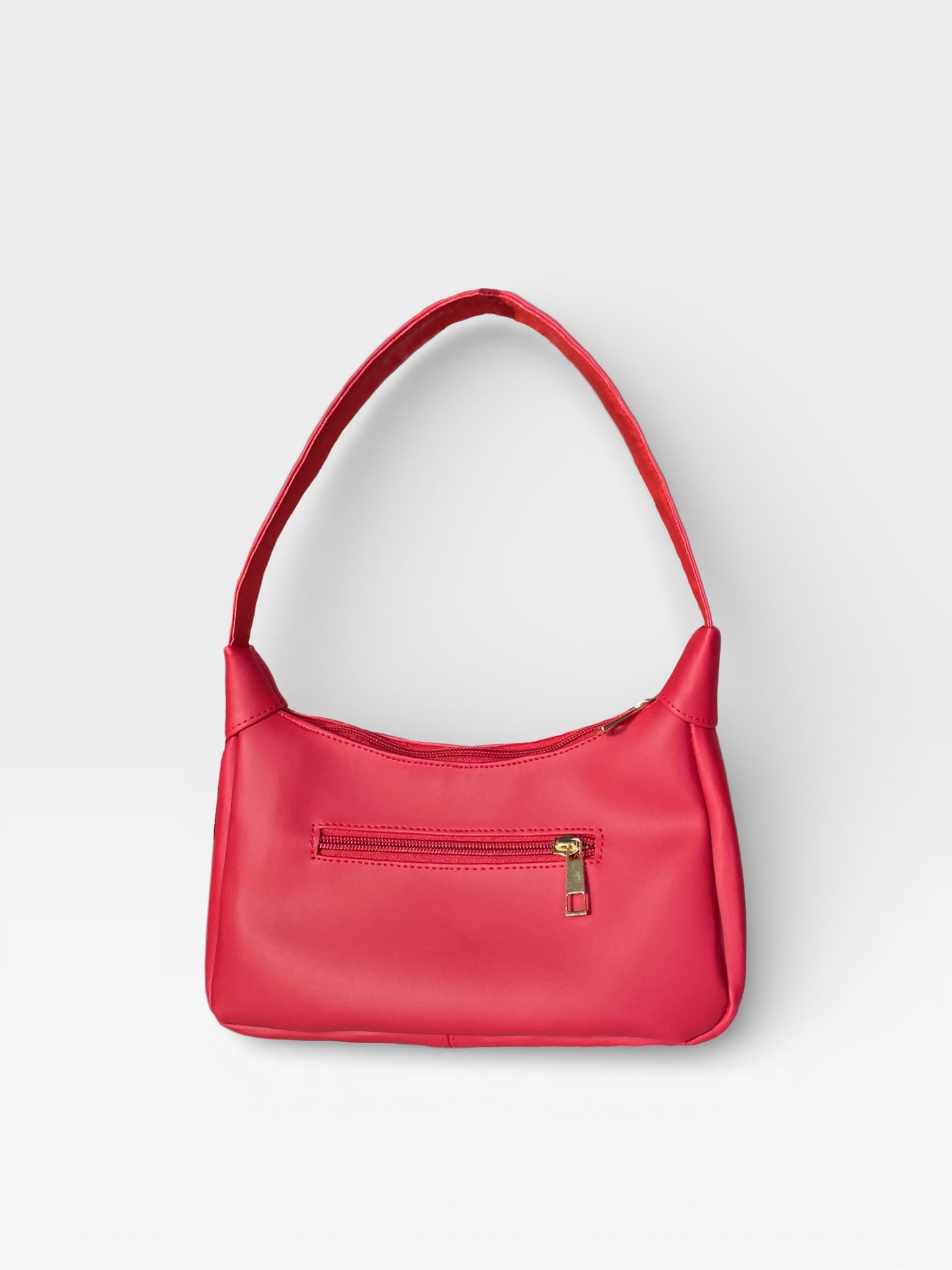 Bolso De Hombro Tendencia Praga - Negro, Marron y Rojo