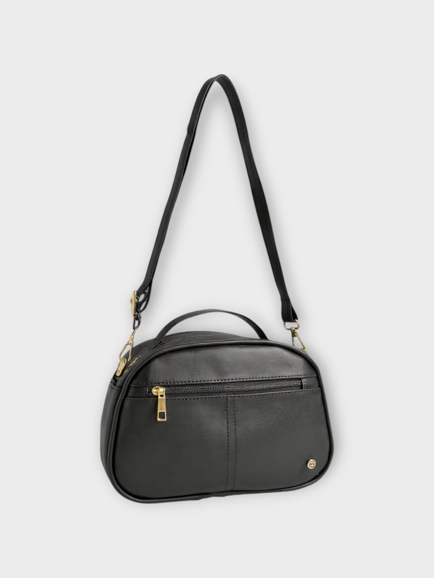Bolso Riga Mediano Básico negro para mujer