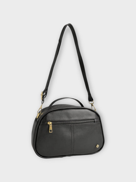 Bolso Riga Mediano Básico negro para mujer
