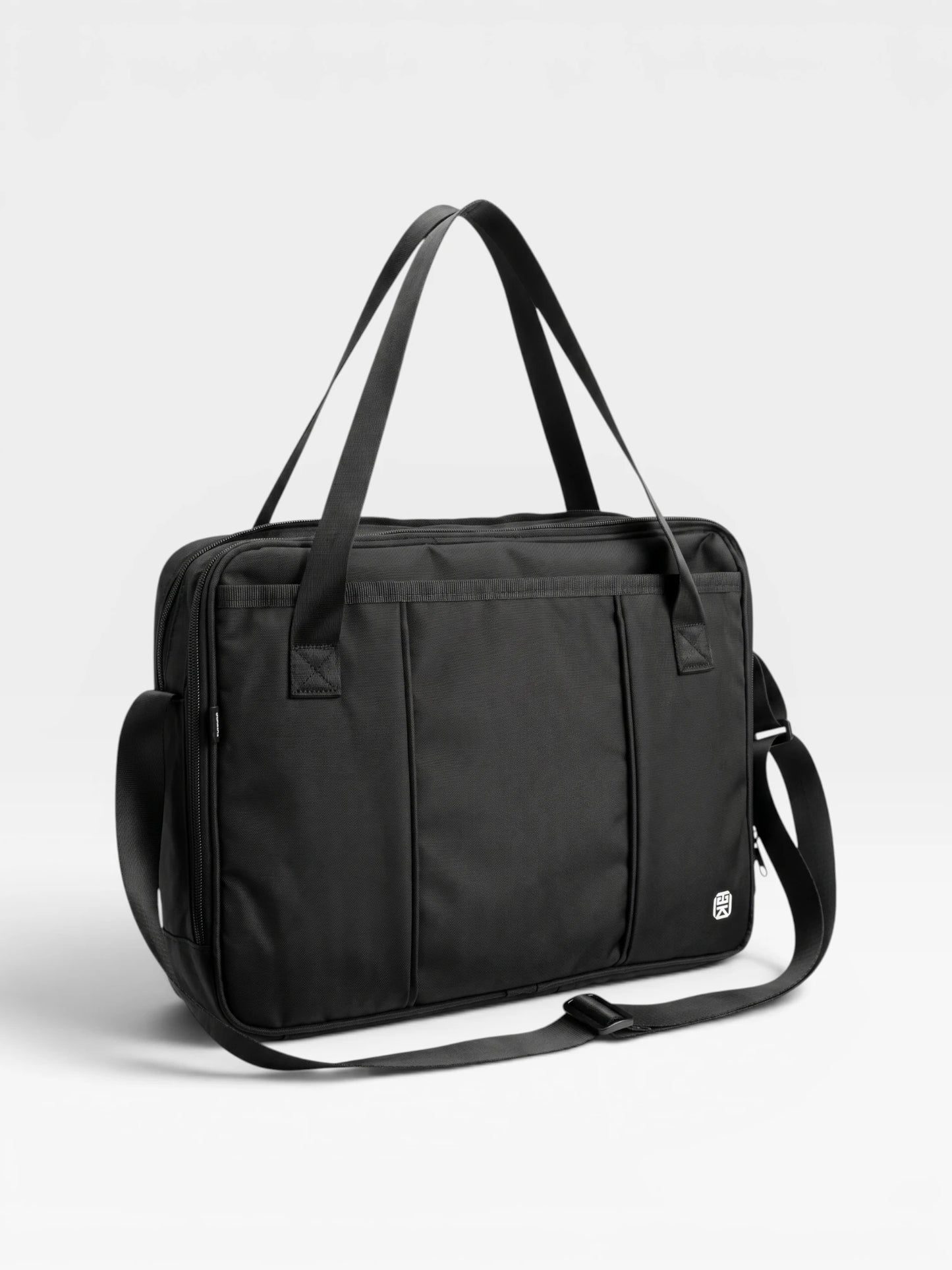 Bolso Maletín Portatil Portafolio Unisex Negro (Riga)