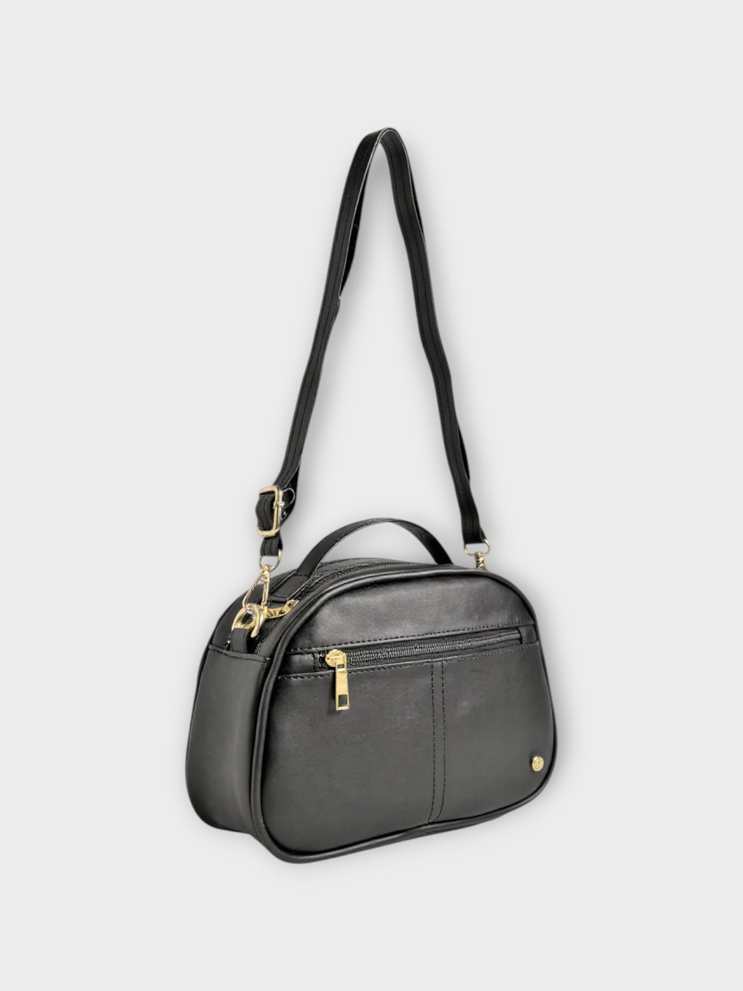 Bolso Riga Mediano Básico negro para mujer