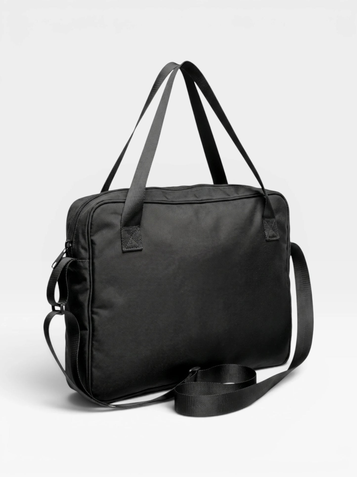 Bolso Maletín Portatil Portafolio Unisex Negro (Riga)